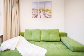 Stylich white salad studio near the city center Vilnius